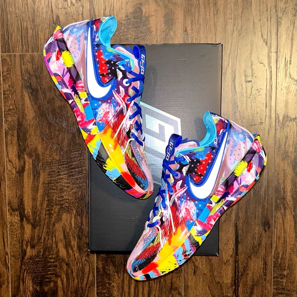 Brand New Nike Air Zoom GT Cut 3 “Jewell Loyd Paint Splatter” - Picture 6 of 9